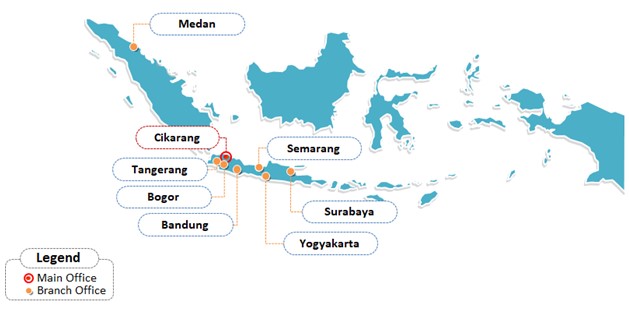 Branches Map Overview